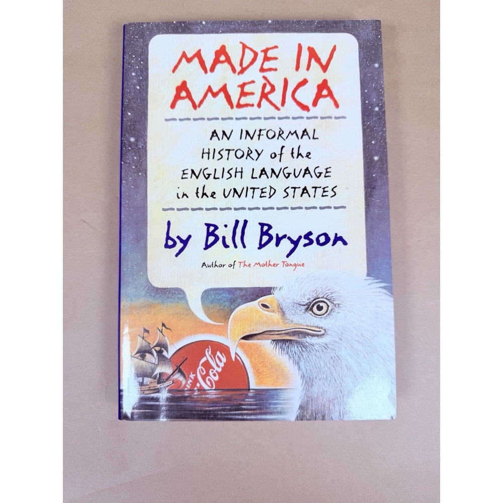 Bill Bryson Made in America Informal History English Language USA Paperback